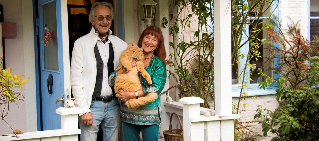 Bengt & Eva på verandan